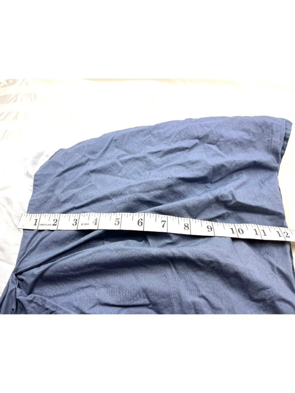 Venus Group Queen Size Bed Skirt 100% Polyester & Cotton Blend Blue 92f